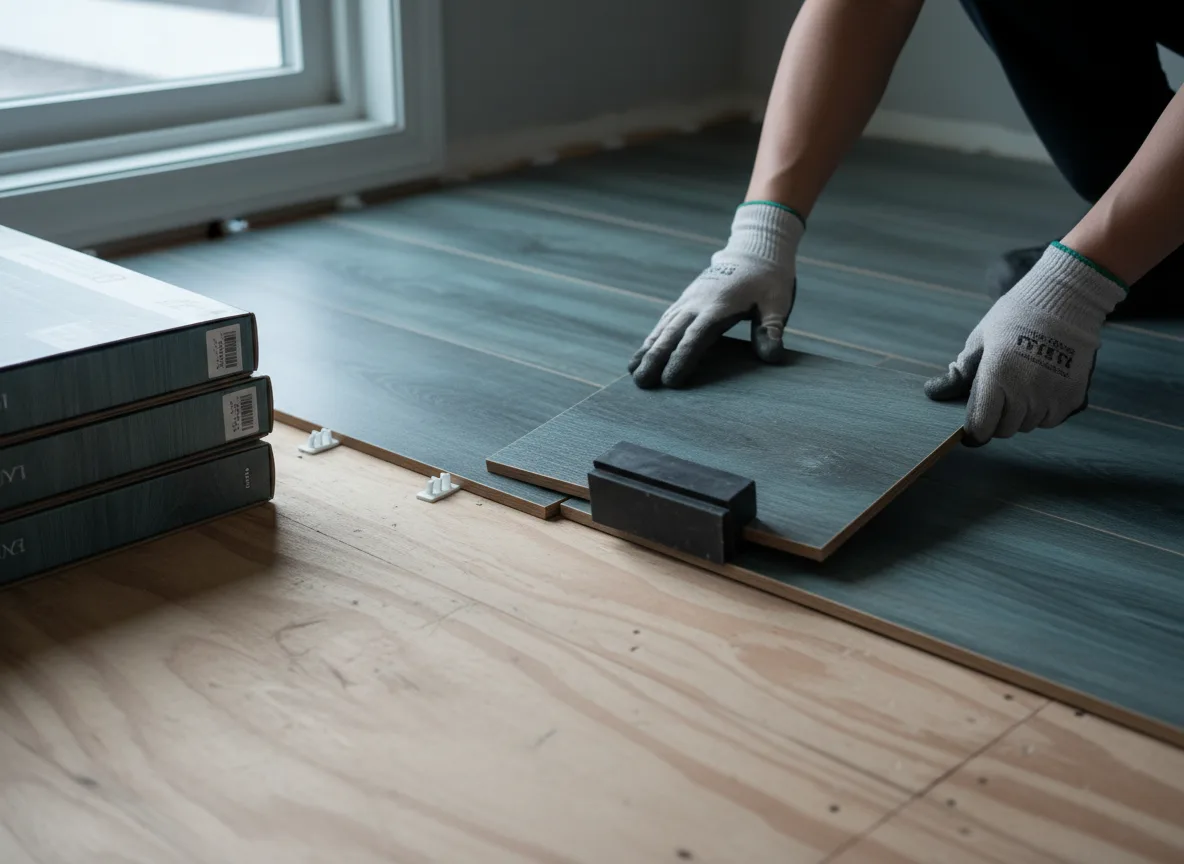 Luxury Vinyl Plank Installation company in Dumont, IA